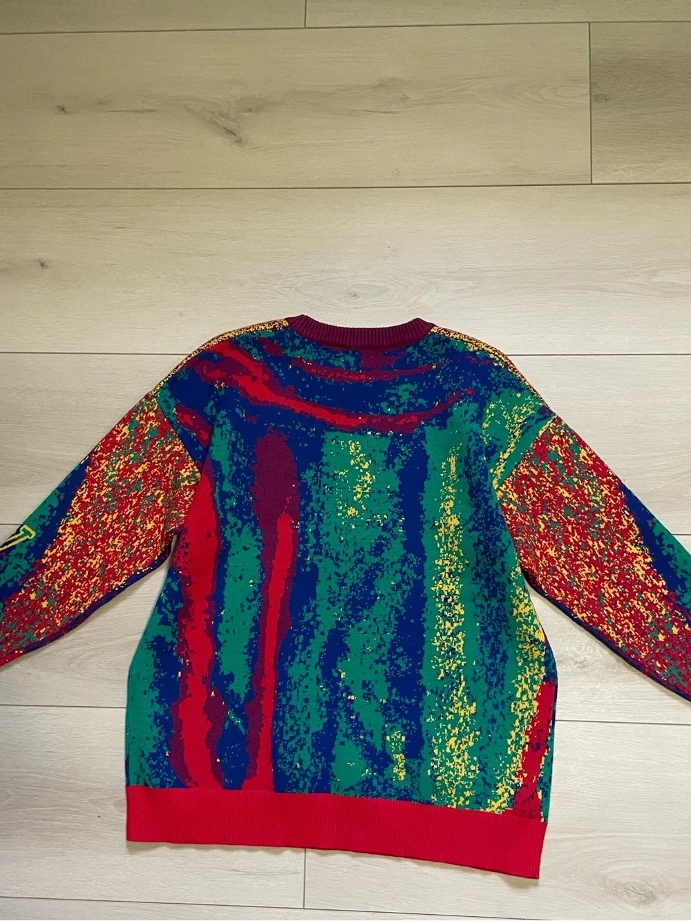 Louis Vuitton “Heat Map” Crewneck Sweater - Red/Green/Blue/Yellow
